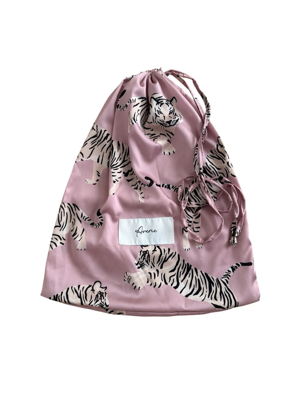Averie Dust Bag Pink Tiger Print